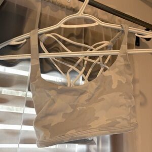 Free to be Lulu camo bra